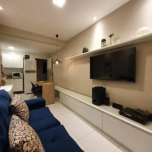  Apartamento Com Piscina 1 No Muro Alto Cond Club - 413 Brasil